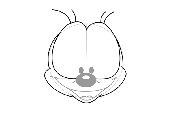 Раскраска Вжик из чип и Дейл