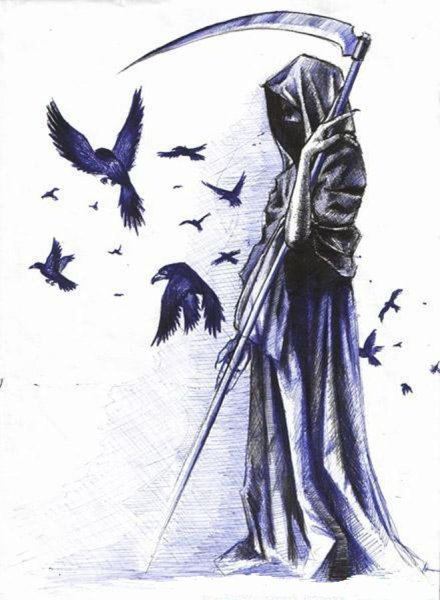 Нарисовать смерть