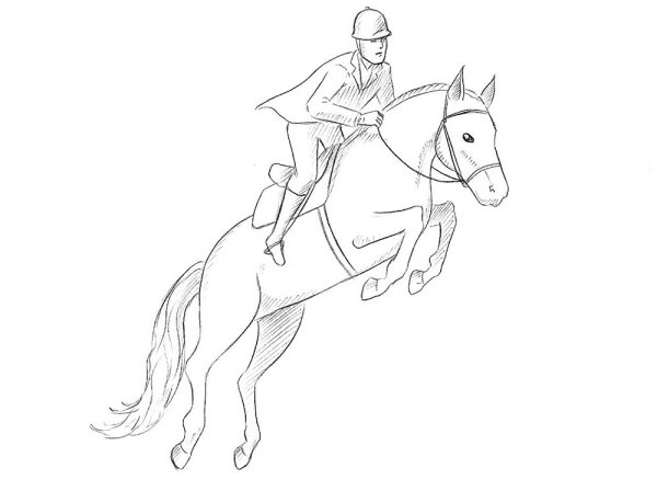 Всадники для рисования