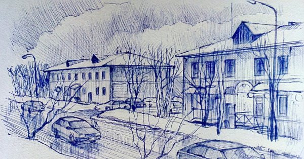 Зарисовки городского пейзажа
