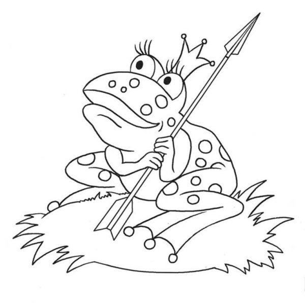 Рисунок Иван Царевич и Царевна лягушка