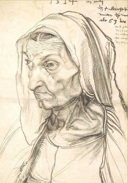 Альбрехт Дюрер портрет матери