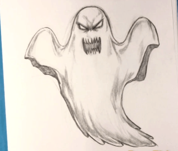 Милые приведения для срисовки