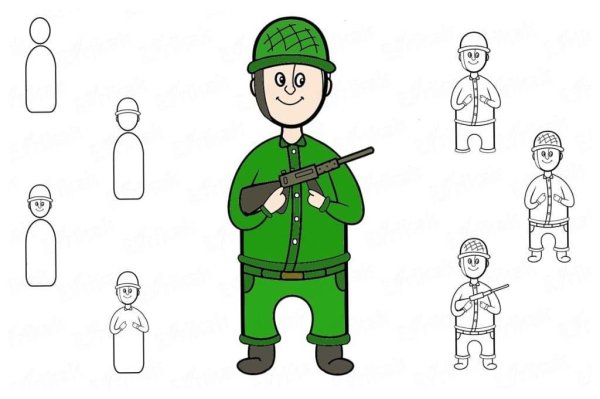 Рисунок солдату