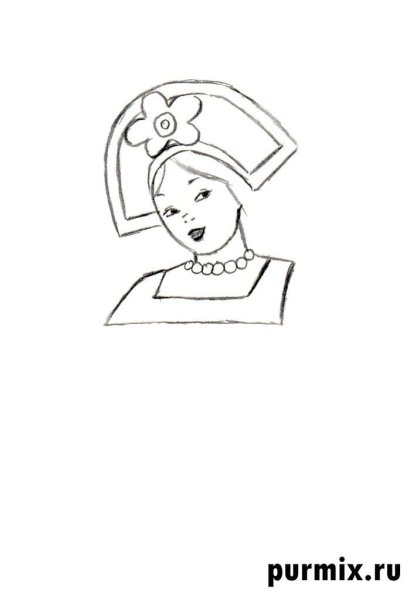 Корона кокошник выкройка