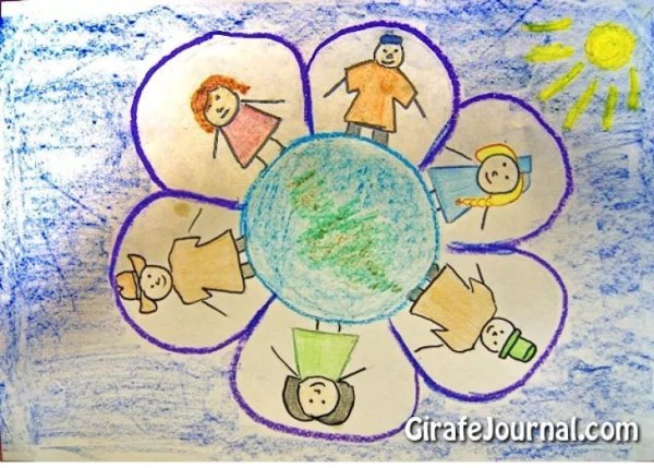 Раскраска мир