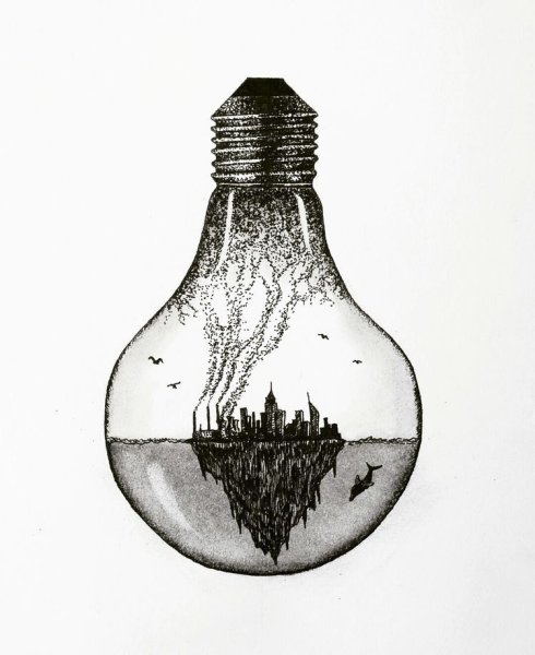 Эскиз лампы