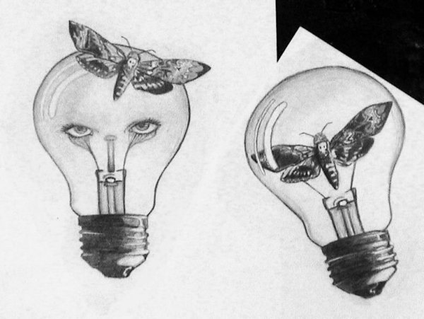 Схематичная лампочка