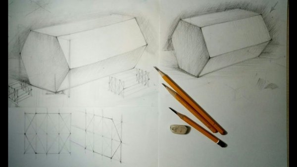 Построение шестигранной Призмы