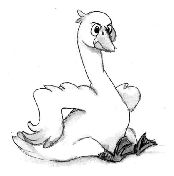 Гусь карандашом