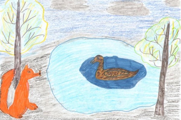 Иллюстрации к сказке д н Мамина-Сибиряка серая шейка