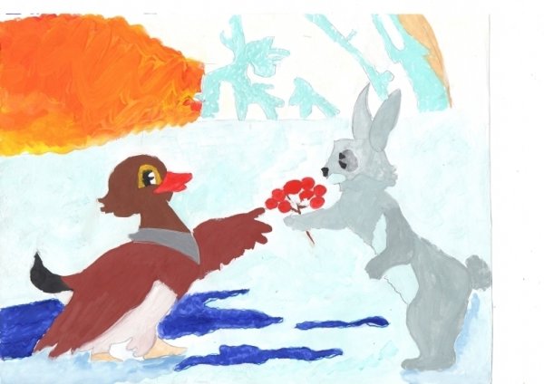 Мамин Сибиряк серая шейка иллюстрации к сказке