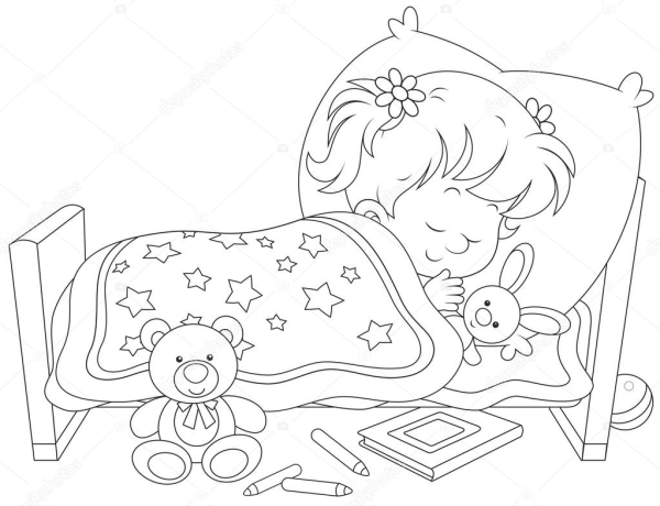 Мальчик спит