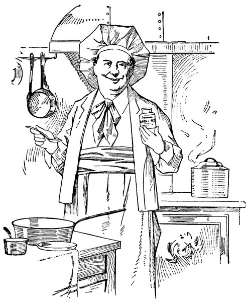 Раскраска шеф повар