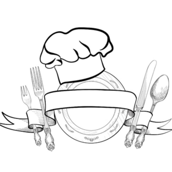 Повар рисунок карандашом для детей
