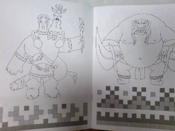 Умная раскраска алёша Попович и Тугарин Змеевич