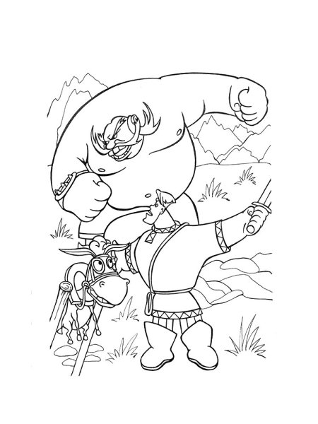 Три богатыря герои раска