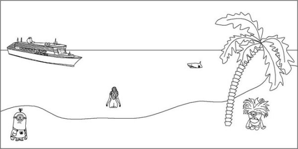 Черное море и его берега рисунок