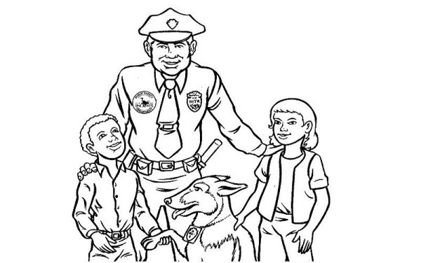 Полицейский набросок