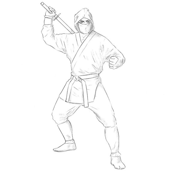 Ниндзя карандашом