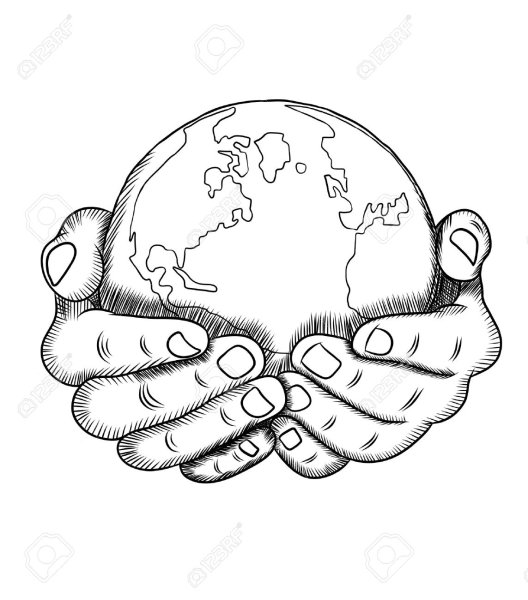 Заглизненая Планета раскраска