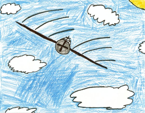 Морской пейзаж эскиз