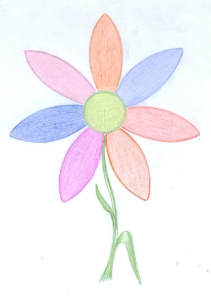 Цветок с семью лепестками