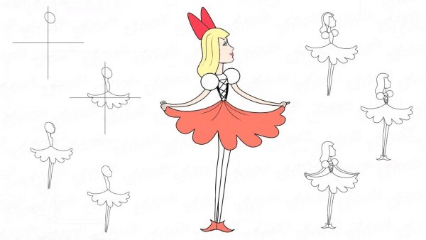 Раскраска к сказке Андерсена Дюймовочка