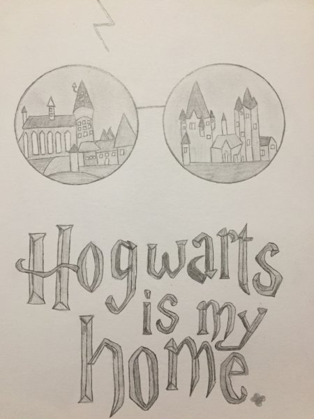 Хогвартс Хогвартс рисунки Гарри Поттера