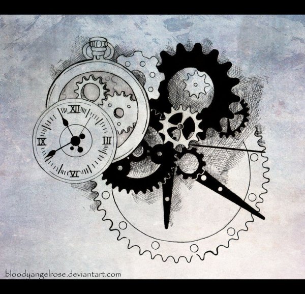 Шестеренки эскиз