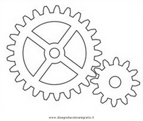 Шестеренки для рисования карандашом