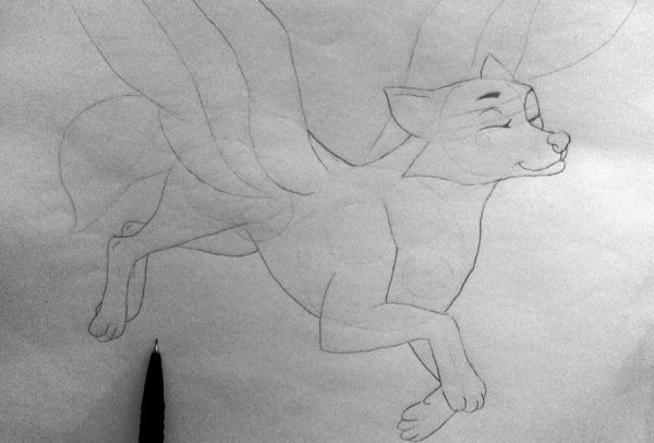 Рисунки фантазии лёгкие