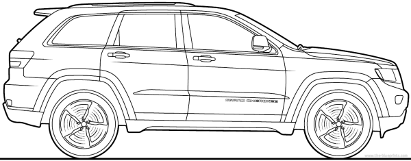 Контур БМВ Икс 3 сбоку