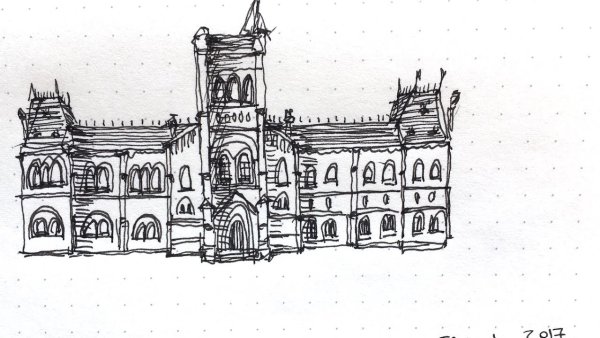 Университет карандашом