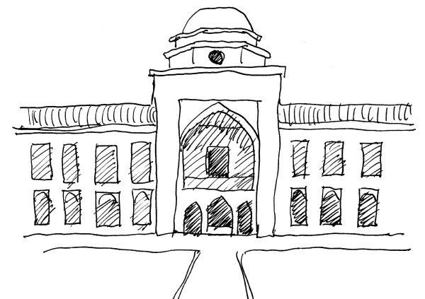 Университет карандашом