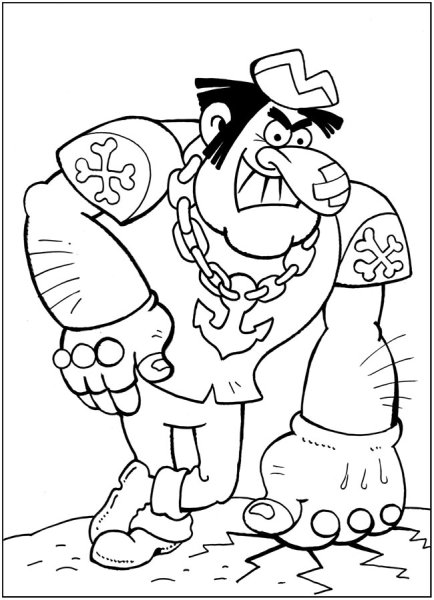 Пират рисунок