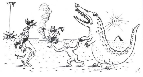 Раскраска к сказке Бармалей