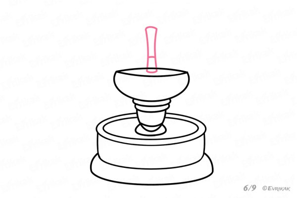 Набросок фонтана