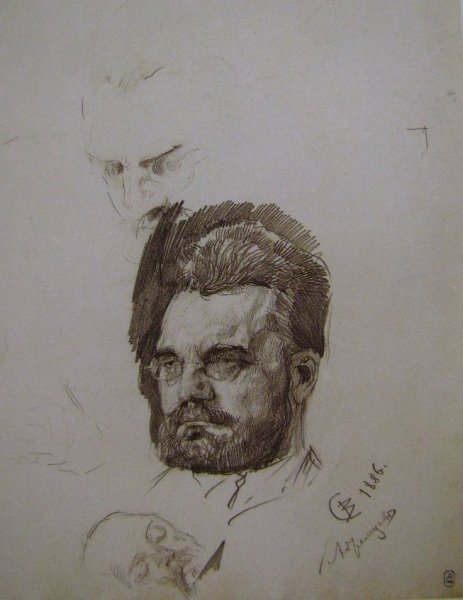 Валентин Серов автопортрет