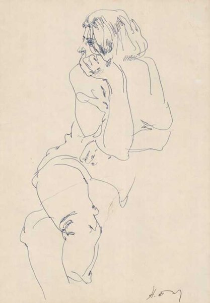 Серов Валентин натурщица