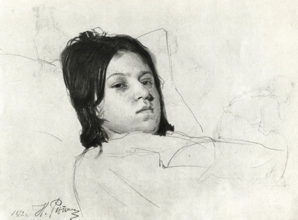 Валентин Серов зарисовки