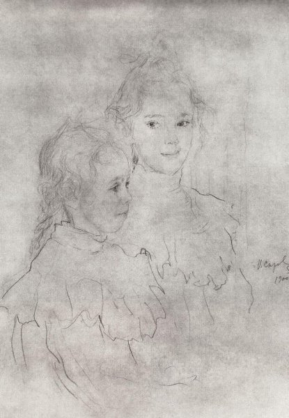 Валентин Серов Наброски лошадей