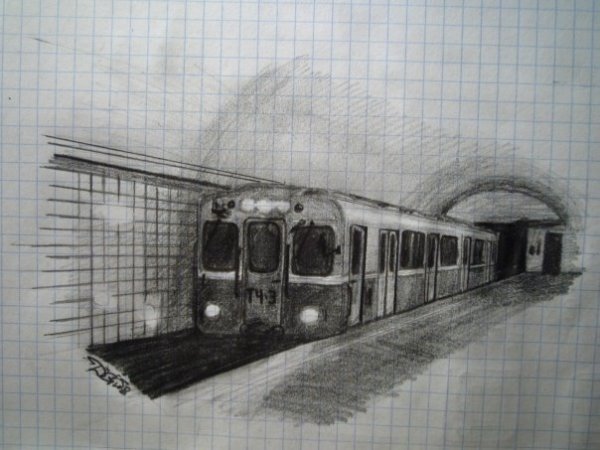 Раскраска метро