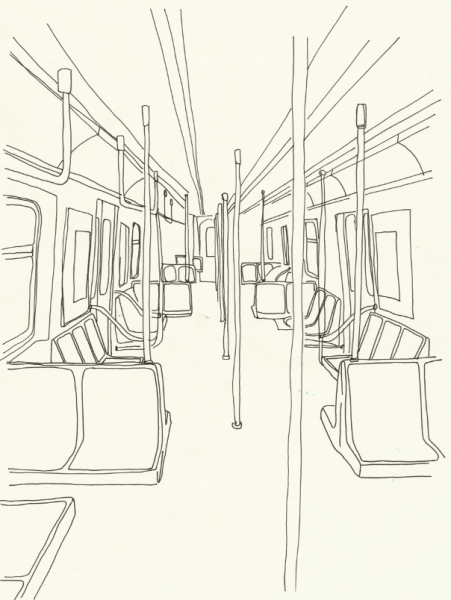 Метро для рисования