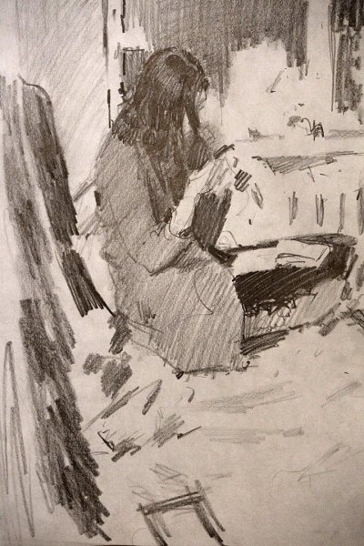 Зарисовки Врубеля Наброски Врубеля