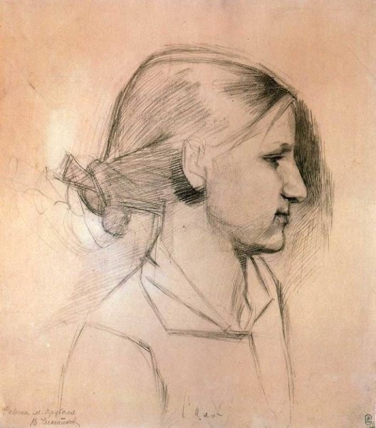 Врубель Карандашные Наброски