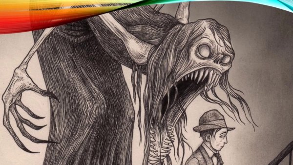 Рисунок на тему боязнь пауков