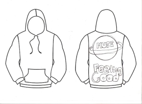 Референсы одежды толстовки