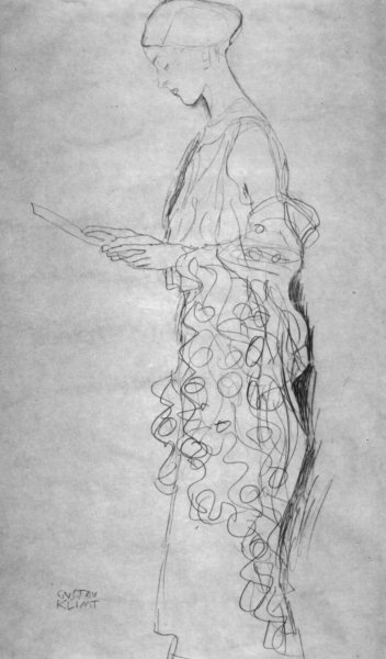 Климт Густав поцелуй (1907—1908) галерея Бельведер, Вена