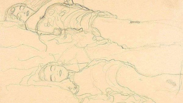 Густав климт эскизы золотой Адели